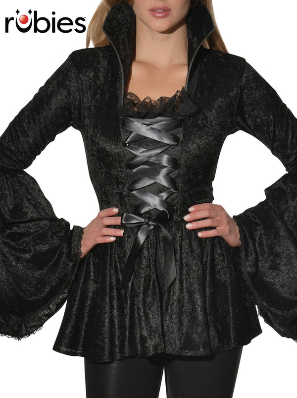 WOMENS SOUL CRUSHED WITCH VELVET TOP